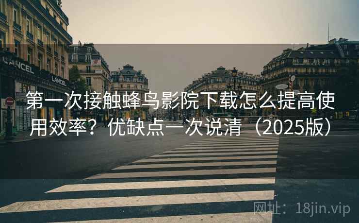 第一次接触蜂鸟影院下载怎么提高使用效率？优缺点一次说清（2025版）