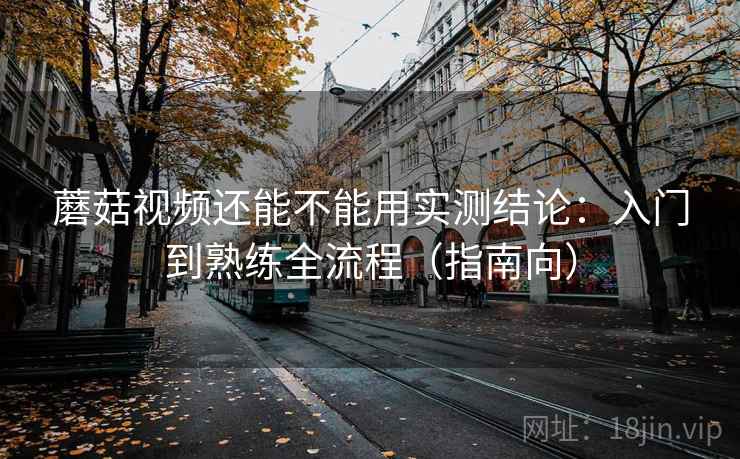 蘑菇视频还能不能用实测结论:入门到熟练全流程(指南向) 蘑菇视频还能不能用实测结论:入门到熟练全流程(指南向)