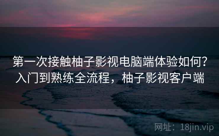 第一次接触柚子影视电脑端体验如何?入门到熟练全流程,柚子影视客户端 第一次接触柚子影视电脑端体验如何?入门到熟练全流程,柚子影视客户端