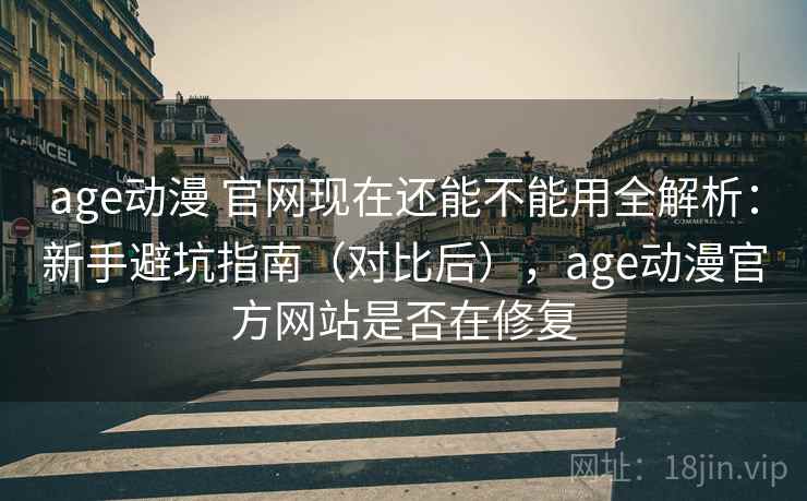 age动漫 官网现在还能不能用全解析：新手避坑指南（对比后），age动漫官方网站是否在修复
