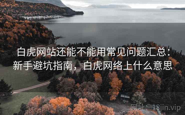 白虎网站还能不能用常见问题汇总：新手避坑指南，白虎网络上什么意思